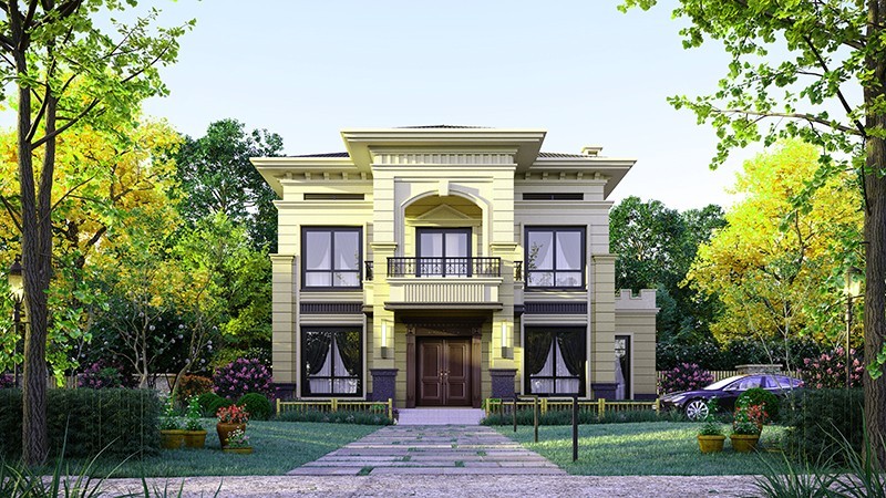 大兴中式合院住宅，开放庭院与邻里乡亲更亲近